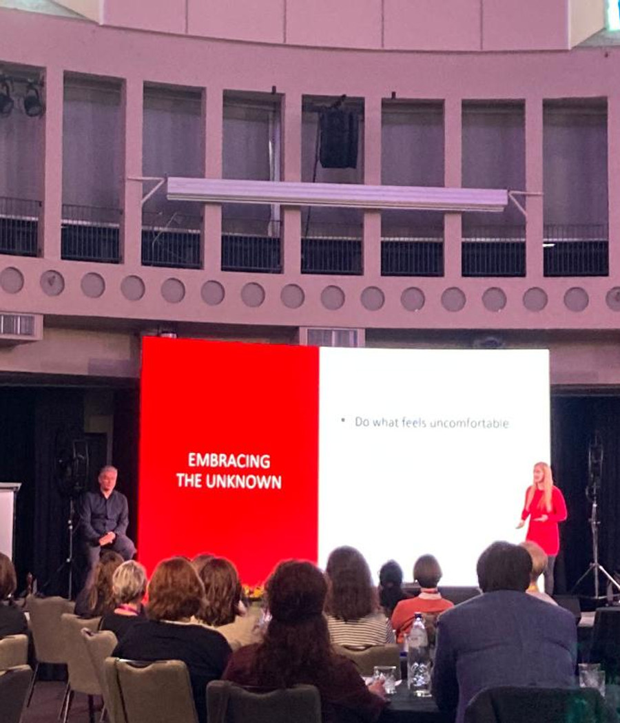 Dr. Timea Andrea Lelik speaking